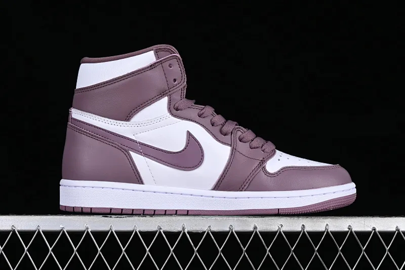 All categories Air Jordan Jordan series basketball shoes Air Jordan 1 High pure original Air Jordan 1 Retro High "Sky J Mauve" AJ1 Joe 1 violet color DZ5485-105